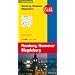 Falk Regionalkarte Hamburg - Hannover - Magdeburg 1:150 000