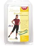 SPRI ES550R 3 Xercise Bands 9 Inchx 3/8 Inch 9 Inchx5/8 Inch12 Inchx1/2 Inch