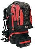Asolo Navigator 80 Large Travel Pack (Red/Black, Large)