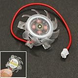 Mini Computer VGA Video Card Cooler Cooling Fan Heatsinks