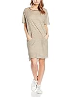 Stefanel Vestido Punto (Verde Militar)