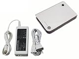 GSI Super-Quality Laptop/Notebook Replacement Battery/Charger Package - 6 Cell, 10.8V, 4400mAh Battery, Compatible to Apple Parts A1008, A1061, 8403, 661-2472, M8403, M8433, M8433G/A, M8433G/B, M8626G/A, M8956, M8956G/A, M8956J/A, M9337, M9337G/A + 45w AC Adapter/Charger/Power-Supply/Cord - Fits Apple iBook G3 and G4 12-Inch Series - iBook White Series