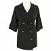 Nine West Double Breast Coat Black Small