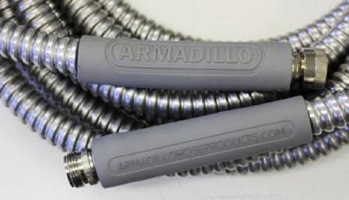 Armadillo Hose RV06 1/2-Inch by 6-Foot Galvanized Steel RV Water Hose