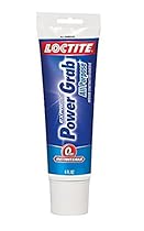 Loctite Power Grab Express All-Purpose Construction Adhesive, 6 Oz Squeeze Tube
