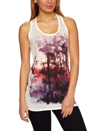 Firetrap Damen Top, All over Druck GGDX21, Gr. 38 (M), Mehrfarbig (Lilac) Preisvergleich