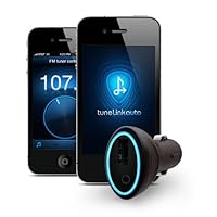 New Potato Technologies TuneLink Auto Bluetooth in Car Stereo Wireless Adapter for iPhone, iPod Touch, iPad - - 1001-01002