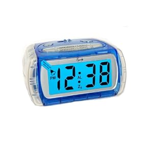 Equity 31018 Large 1-Inch LCD Display Battery Operated Alarm by Equity