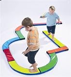 BALANCE TRACKWAY SYSTEM - join the 10 velcroed pieces for oodles of fun layouts!