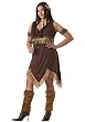 Sexy Indian Princess Holiday Party Costume (Brown-Plus Size (16-22))