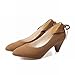 Charm Foot Fashion Womens Mid Heel Pumps Dress Shoes