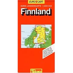 RV Euro-L�nderkarte 1:750 000 Finnland