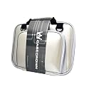 CaseCrown Double Memory Foam Netbook Case with Shoulder Strap (Metallic Silver) for Samsung NC10-14GB 10.2-Inch Netbook