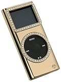 Gilty Couture iPod nano第2世代用ラグジュアリーハードケース GILTY COUTURE for iPod nano 2G ゴールド with スノースワロフスキー GTY-IP-000001