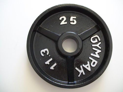 25 lb. Black or Grey Olympic Plates (Pair)