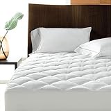 Linens Limited Polycotton Quilted Mattress Protector, Extra Deep, King