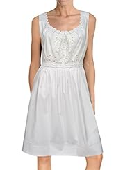 A-line Scoop Neck Cotton/Elastane/Polyester Pleated Gathered Jumpsuit 