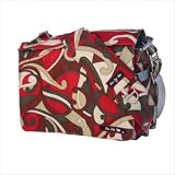 Be All Messenger Diaper Bag in Sienna Swirl