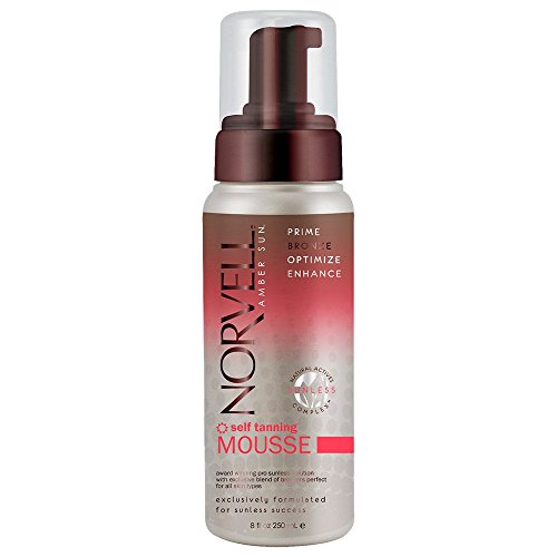 Norvell Self Tanning Mousse - 8 oz Bronzing Self Tan Mousse