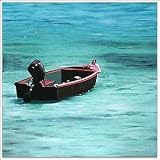 Motionless Speed Boat Painting - Bali Art - CraftNetwork