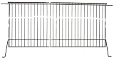 Music City Metals 02124 Chrome Steel Wire Warming Rack Replacement for Select Gas Grill Models by Charbroil, Kenmore and Others