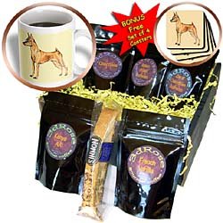 Dogs Miniature Pinscher - Red Miniature Pinscher - Coffee Gift Baskets - Coffee Gift... by 3dRose LLC