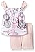 Burt's Bees Baby Girls' Organic Spiral Bee Sleeveless Dress and Bike Short