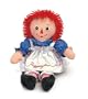 Russ Berrie 16" Button Eye Raggedy Ann