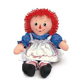 Russ Berrie 16 Button Eye Raggedy Ann by Russ