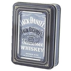 JACK DANIEL'S POKERKARTEN in edler Metallbox