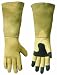 Custom Leathercraft 2265M Women's Top Grain Goatskin Rose Gloves, Medium