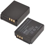 NEW TWO Battery for PANASONIC CGA-S007A DMC-TZ1 DMC-TZ2 TZ3