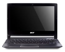 Acer Aspire One 533, 10.1" LED LCD Netbook, Intel Atom Processor N455,1GB, 250GB, Windows 7 Starter 32-bit, Up to 8hrs battery life, Black