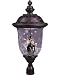 Maxim Lighting 40421WGOB Carriage House VX 3-Light Outdoor 29-Inch Pole/Post Lantern, Oriental Bronze Finish