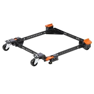 HTC 3000 Heavy Duty Universal Mobile Base with 700-Pound Capacity by 