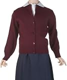 Girls Crew Neck Button Down Cardigan