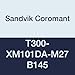 Sandvik Coromant, T300-XM101DA-M27 B145, HSS CoroTap 300 cutting tap with spiral flutes, Right Hand Cut, No Coolant