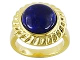 Jewelry : 14KT LUXURY LITE(TM) 7.75CT LAPIS ELECTROFORM RING