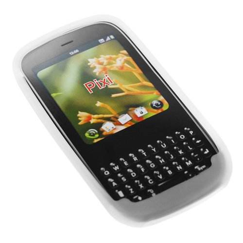 Best Price GTMax Clear Rubber Soft Silicone Skin Cover Case for Sprint Palm Pixi CDMA Cell Phone