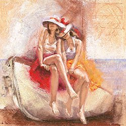 Eurographics TC1041 Talantbek Chekirov, Kindred Spirits 50 x 50 cm, Hochwertiger Kunstdruc Preisvergleich