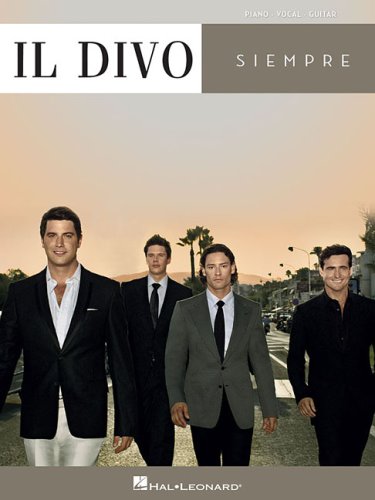 IL DIVO SIEMPRE (Piano/Vocal/Guitar Artist Songbook)
