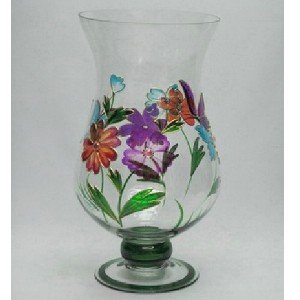 12.5BUTTERFLY PUFF STONE HURRICANE HOLDER