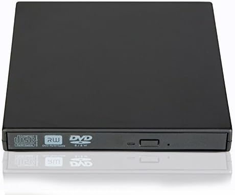 AcMount - Slimline External USB cd-rw DVD cd-rw Drive, Reads and Writes to Both CD &amp; DVD Media, Supports Windows xp/Windows 7 / Windows/win10, perfect support desktop computers, notebook computers
