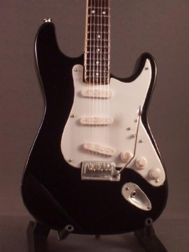 Mini Guitar JIMI HENDRIX CLASSIC BLACK 'Rosewood Neck' Statuette