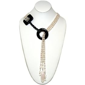 HinsonGayle Glamour Collection VENUS Artisan Crafted Triple Strand White... by 