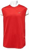 Nike Red NEW Dri-FIT Loose Fit Sleeveless Training Shirt