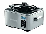 Cuisinart PSC400U Digital Slow Cooker 4 Litre Brushed Stainless Steel