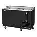 Turbo Air TBC-50SB-N6 50" Forced Air Bottle Cooler - Holds (432) 12-oz Bottles, Black, 115v