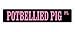 POTBELLIED PIG Street Sign potbelly pot belly pigs pet | Indoor/Outdoor | 18
