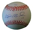 Adam Rosales Autographed ROLB Baseball, Oakland Athletics, Cincinnati Reds, Proof Photo
